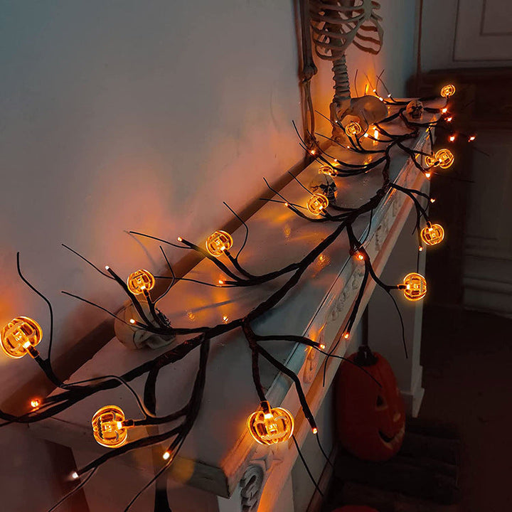 Illuminate Your Halloween with LED Willow Vine String Lights