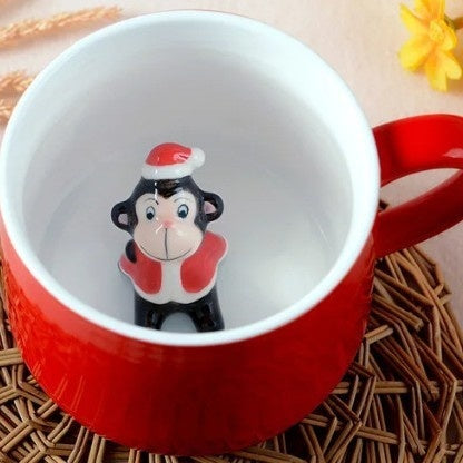 Creative Christmas Gift Ceramic Water Cup