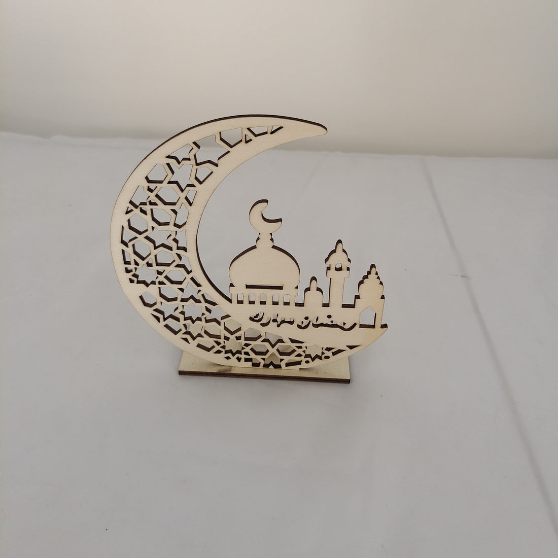 Wooden Craftwork Decoration Creative Home DIY Moon