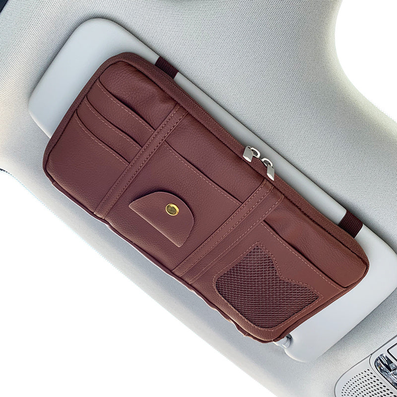 Multifunctional Car Sun Visor Storage Bag