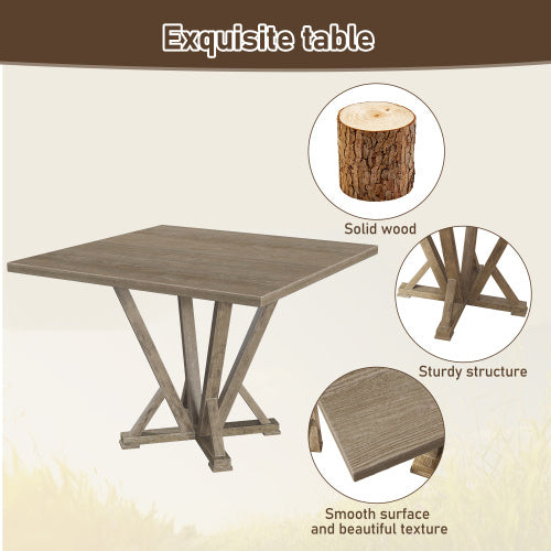 5-piece Bar Counter Table Set