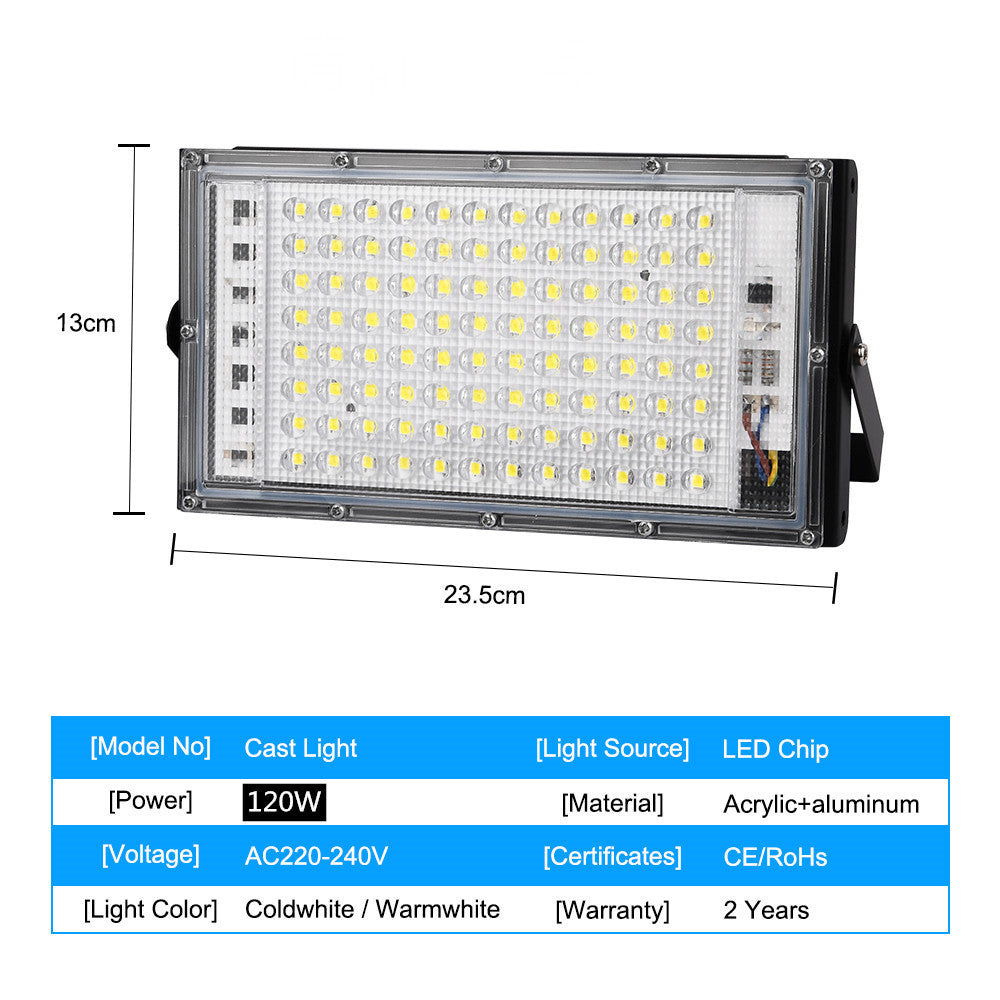 Outdoor LED Floodlight Spotlight Hotel Home IP65 Waterproof LED 50W Street Lamp