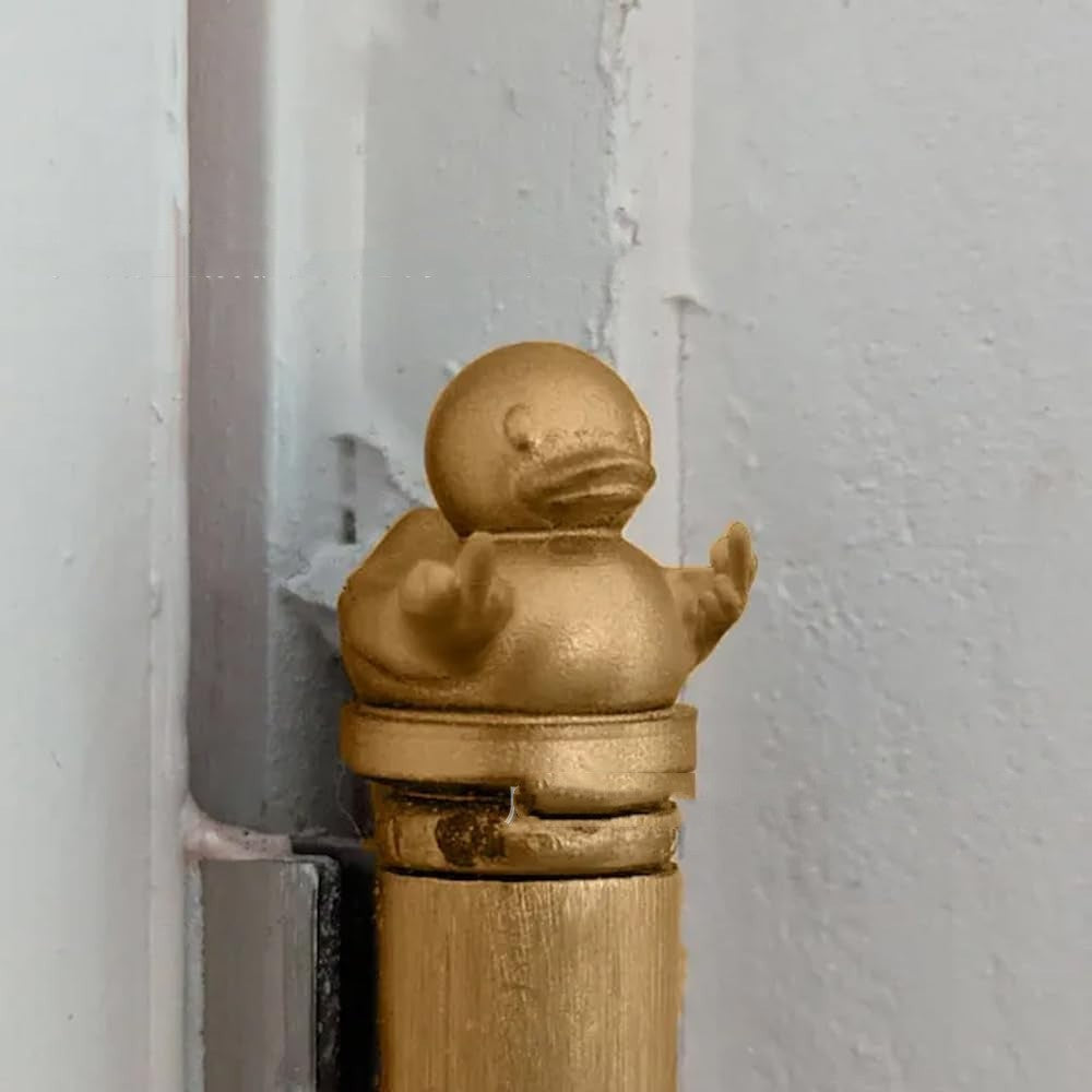 Middle Finger Duck Hinge Head Home Decoration