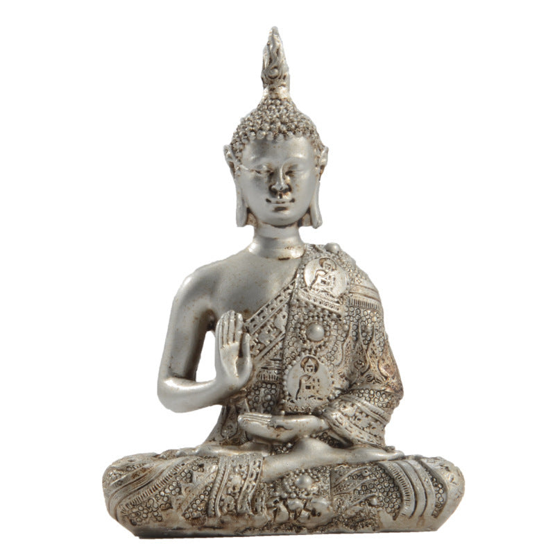 Home Creative Buddha Resin Crafts Decoration Ornaments