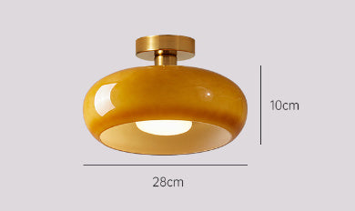 Creative Minimalist Bag LED Persimmon Balcony Aisle Ceiling Light B & B Dining-room Lamp