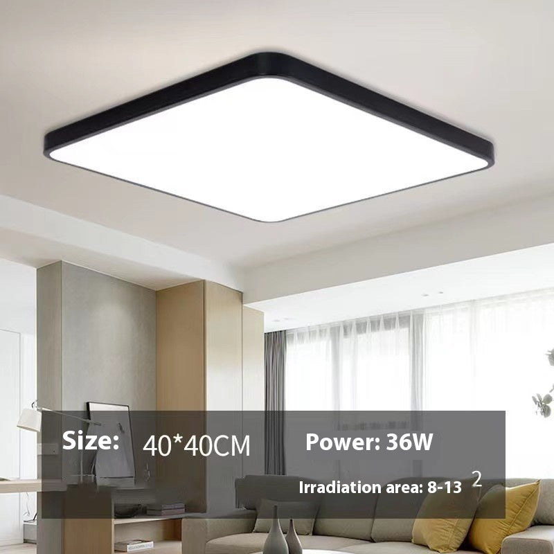 Led Ceiling Light Rectangular Lamp In The Living Room Simple Office Room Light Male Light Dining Room And Study Room