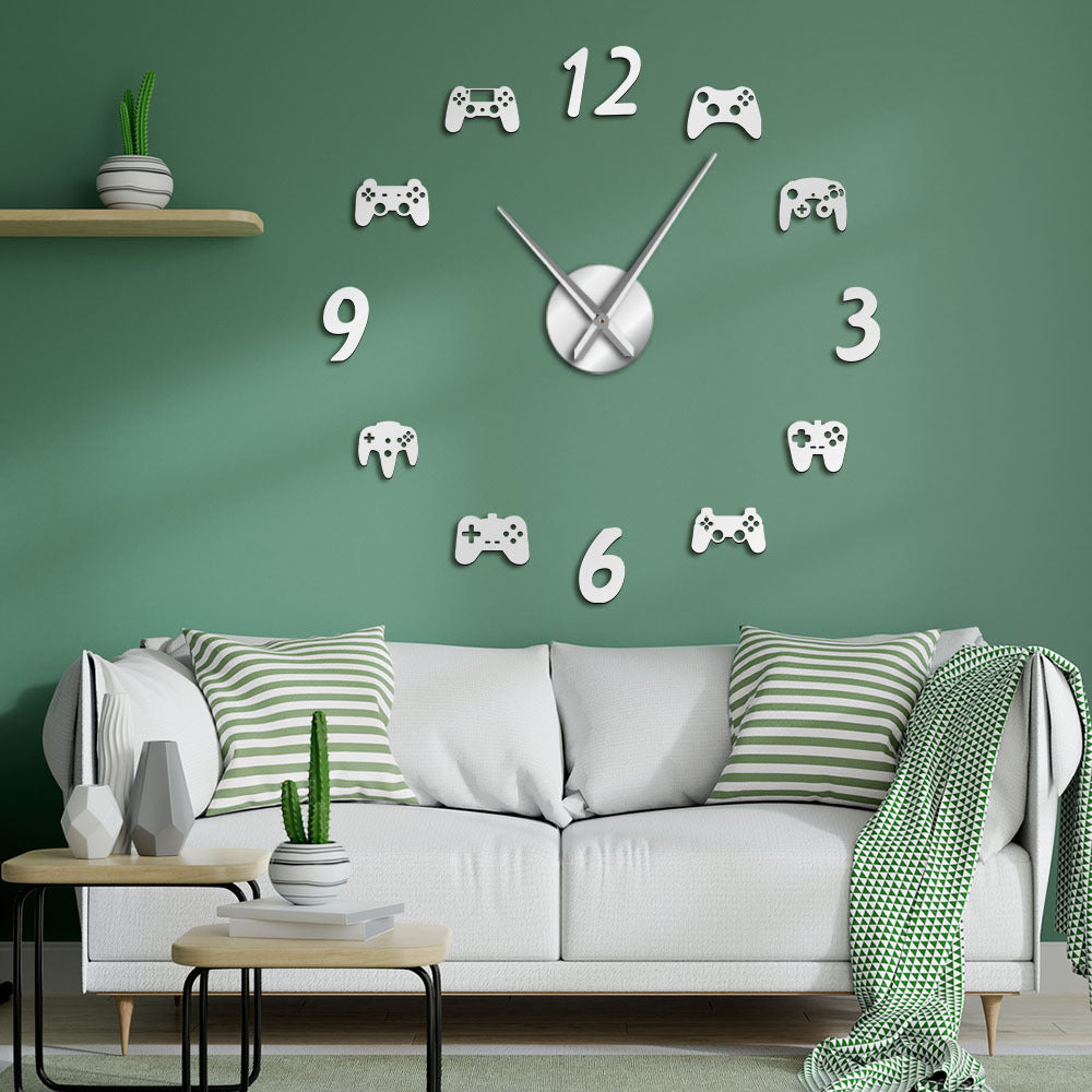 Creative Fashion Home Decoration Wall Sticker Clock