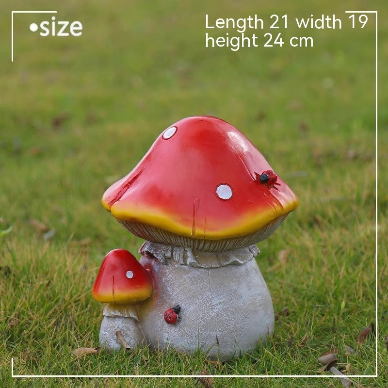Simulated Mushroom Ornaments For Outdoor Creative Decoration