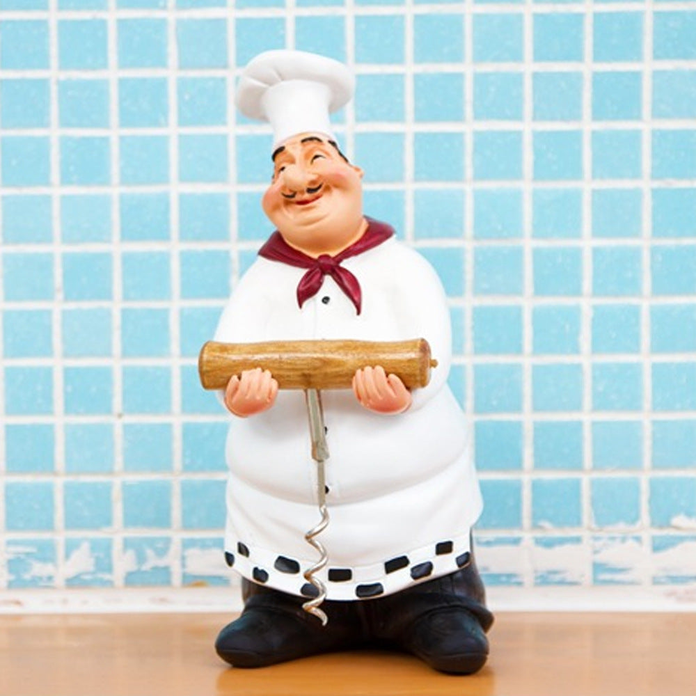 Cute American Country Retro Chef's Home Decoration