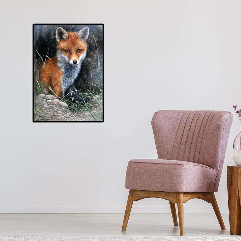 Diamond Painting Home Decoration Lonely Baby Fox