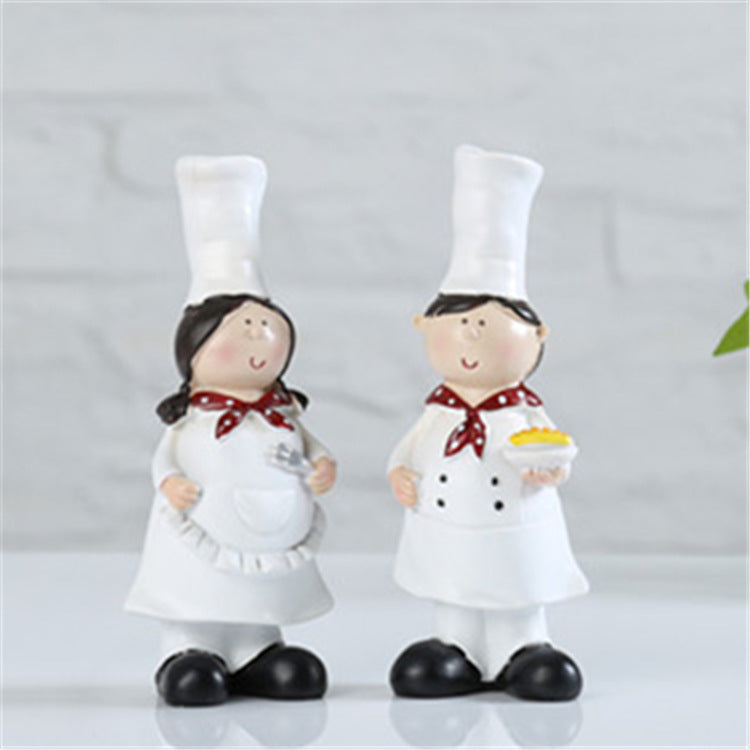 Creative Chef Ornament Home Decoration Resin Craft