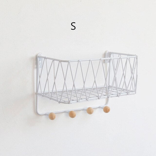 Home decoration shelf wall-mounted storage rack