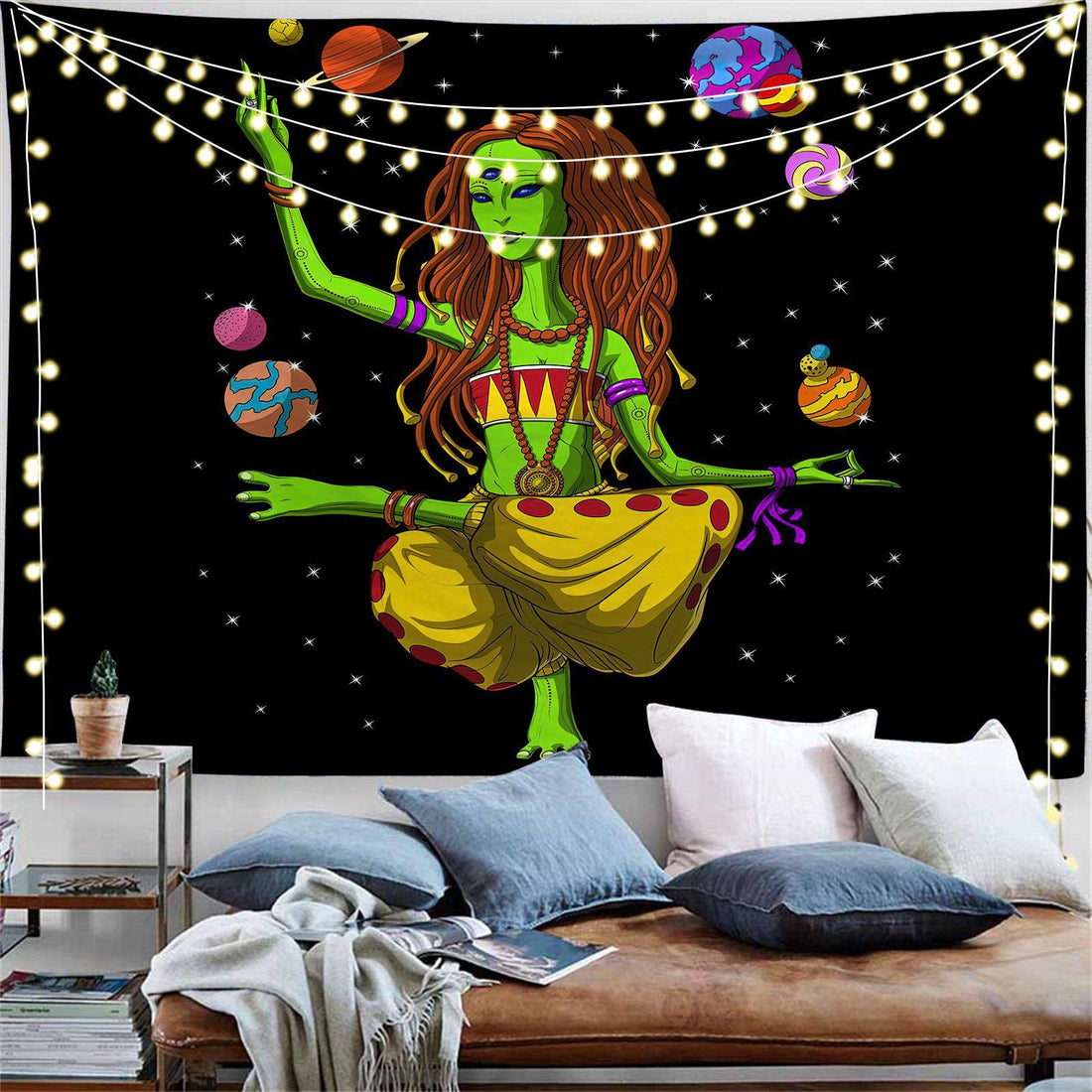 Alien Series Home Decoration Printed Tapestry