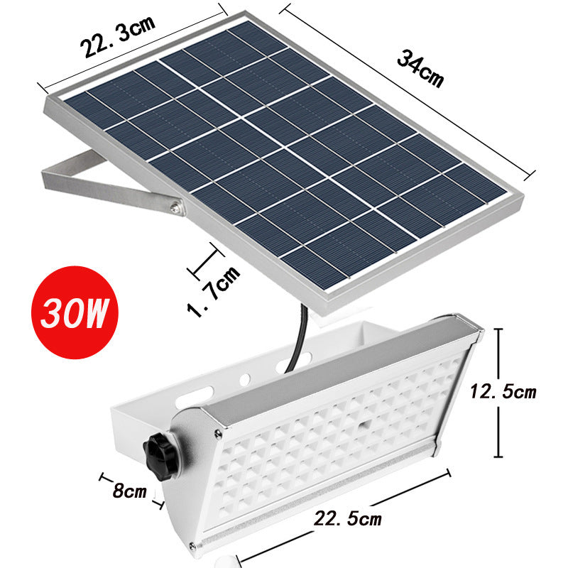 Solar outdoor garden light