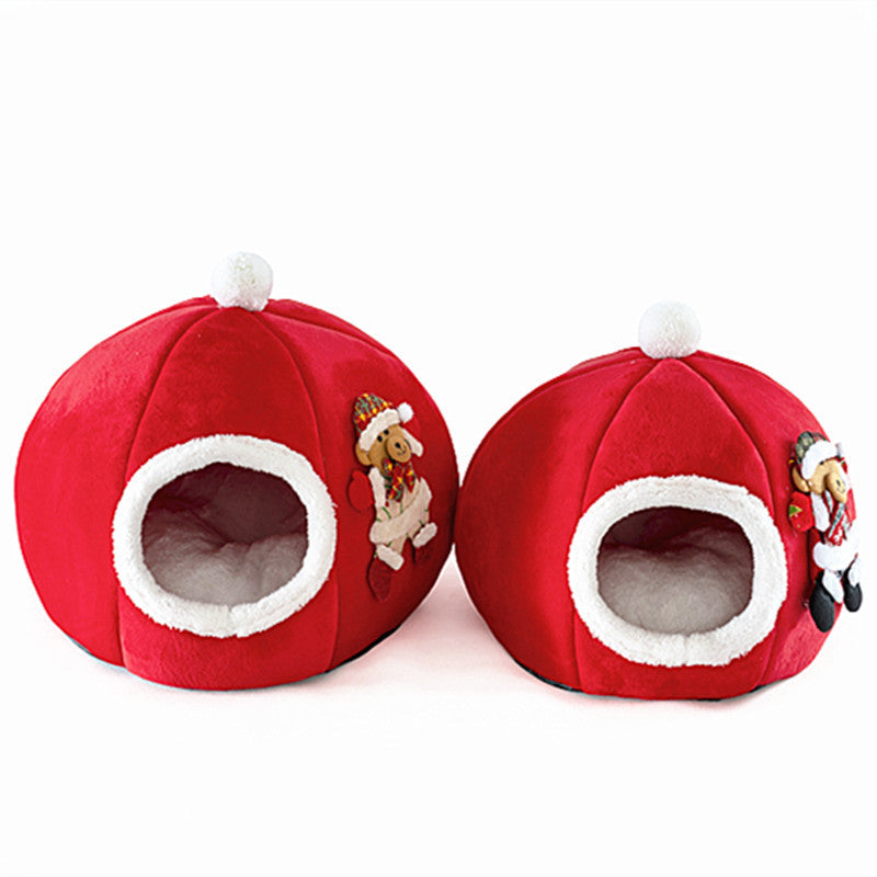 Tent Christmas pumpkin doghouse