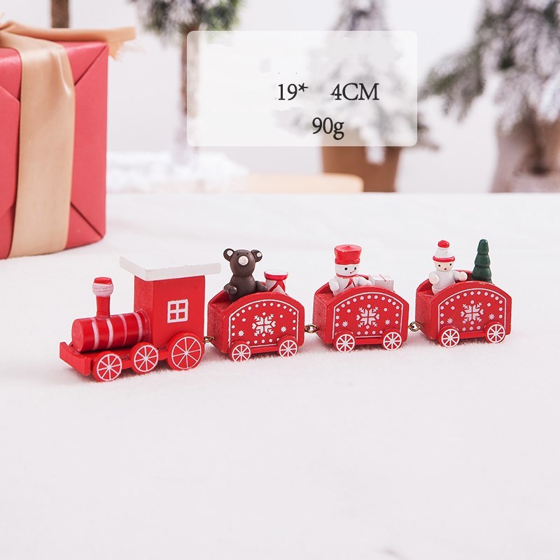 Christmas gift calendar scene decoration toys