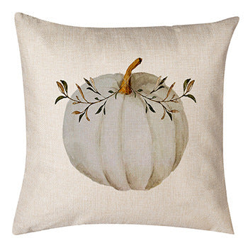 Thanksgiving Pumpkin Pillow Linen Sofa Pillow Cushion