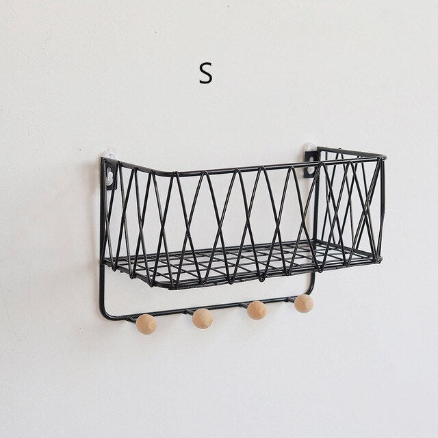 Home decoration shelf wall-mounted storage rack