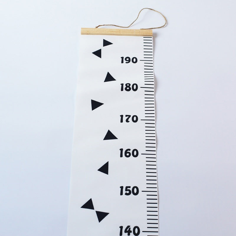 Hot Sale Simple Nordic Style Children Height Ruler Wall Hanging Type Height Measurement Home Decoration Wall Art Ornaments