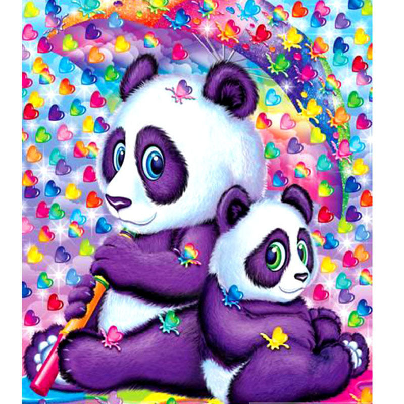 Cartoon Panda 5D Diamond Painting Home Decoration