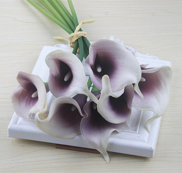 Mini Calla Flower For Home Table Decoration