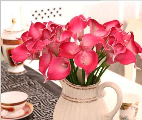 Mini Calla Flower For Home Table Decoration