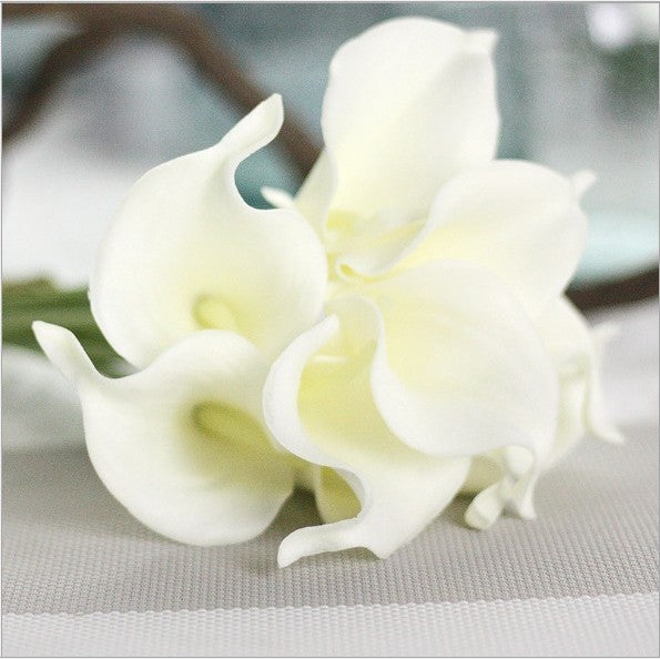 Mini Calla Flower For Home Table Decoration