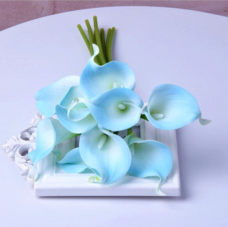 Mini Calla Flower For Home Table Decoration