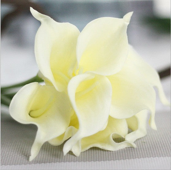 Mini Calla Flower For Home Table Decoration