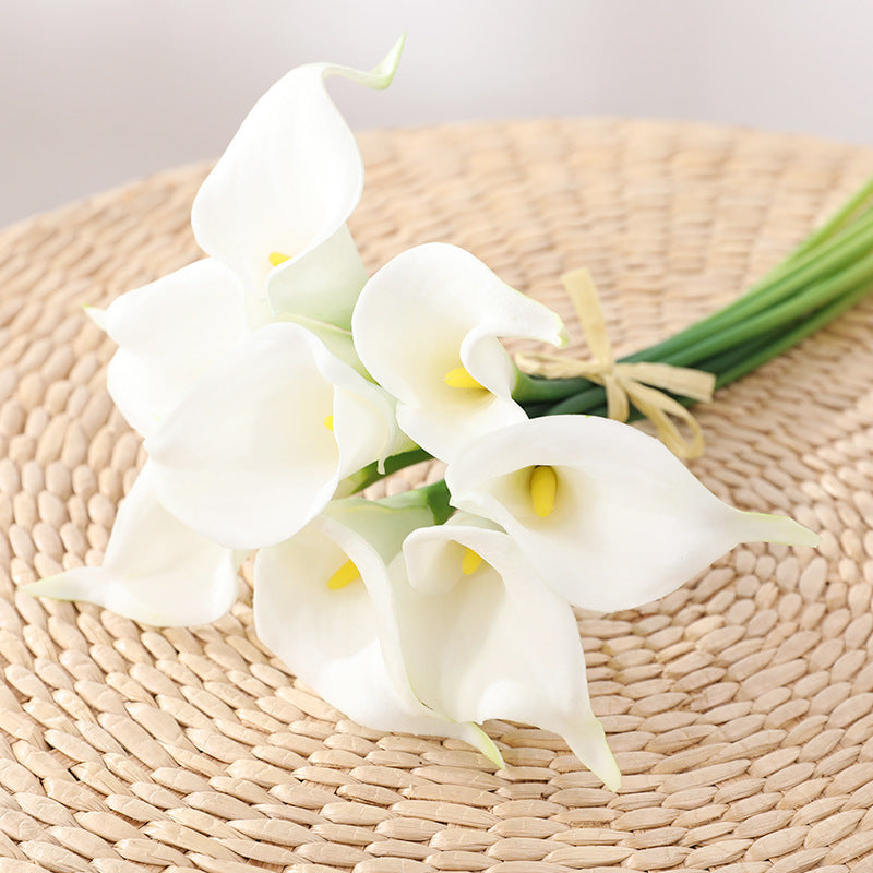 Mini Calla Flower For Home Table Decoration