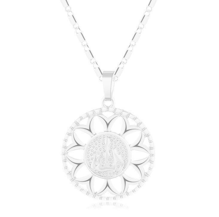 Fashion Sunflower Necklace Jewelry For Men And Women