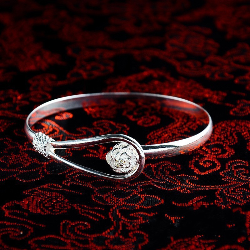 Simple Trendy Rose Flower Bracelet Female Romantic Flower Bracelet