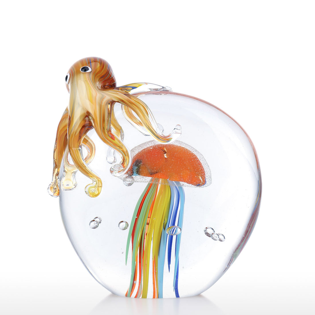 Jellyfish Octopus Creative Home Furnishing Glass Decoration