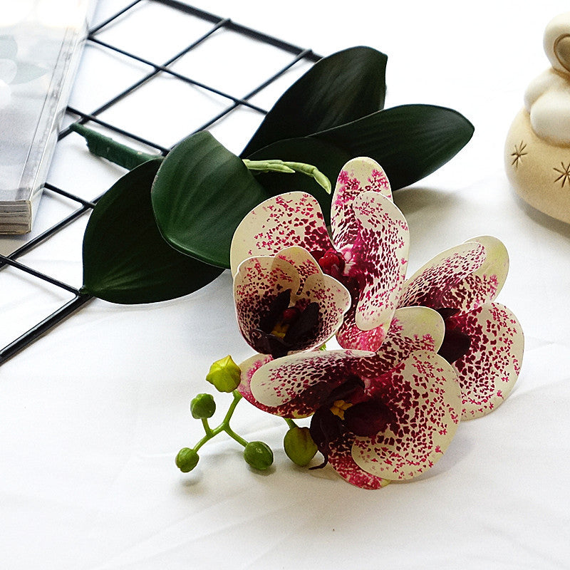 Phalaenopsis Simulation Flower Hotel Window Wedding Photography Props Home Decoration Decoration