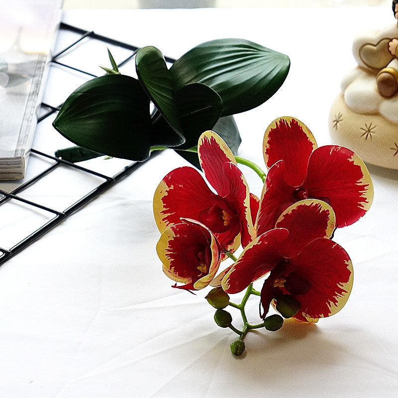 Phalaenopsis Simulation Flower Hotel Window Wedding Photography Props Home Decoration Decoration