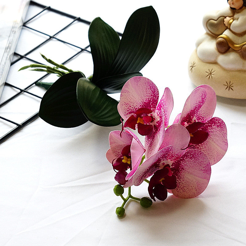 Phalaenopsis Simulation Flower Hotel Window Wedding Photography Props Home Decoration Decoration