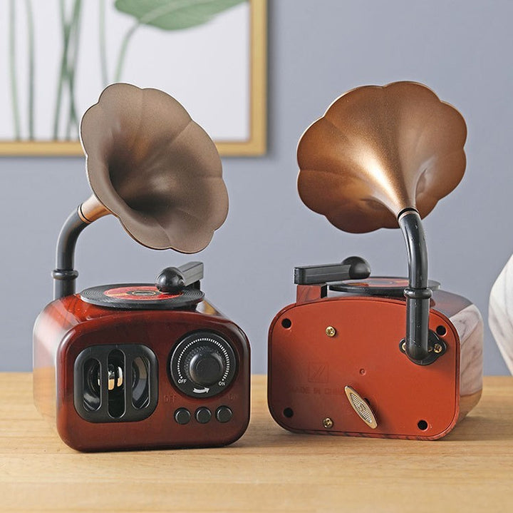 Creative Retro Phonograph Home Desktop Decoration Ornaments