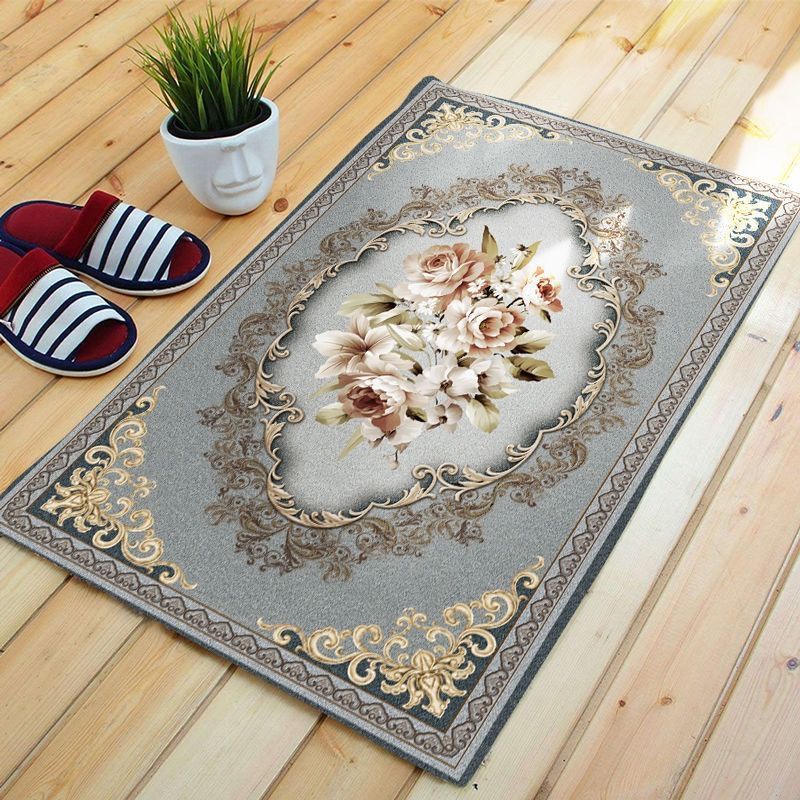 Carpet Floor Mat Dirt Resistant Door Mat Household Door Mat Bedroom Living Room Anti Slip Water Absorbent Mat