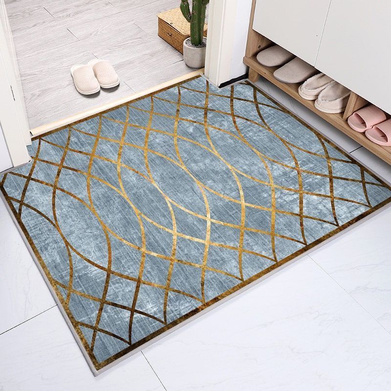 Carpet Floor Mat Dirt Resistant Door Mat Household Door Mat Bedroom Living Room Anti Slip Water Absorbent Mat