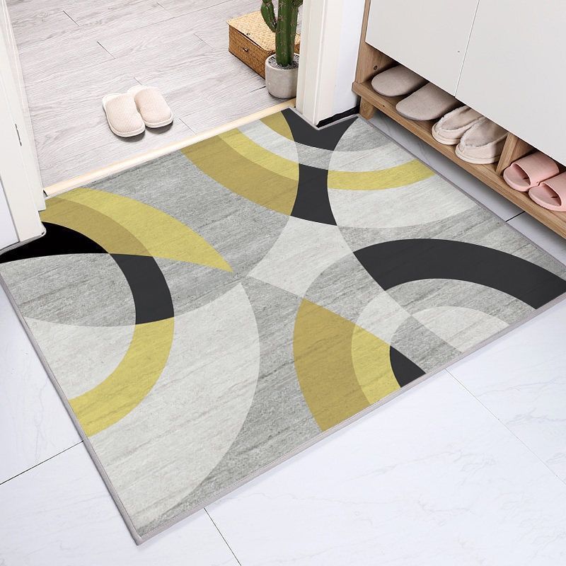 Carpet Floor Mat Dirt Resistant Door Mat Household Door Mat Bedroom Living Room Anti Slip Water Absorbent Mat