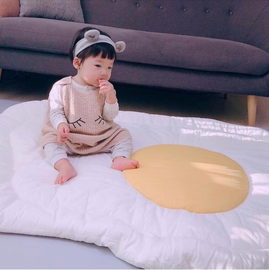 Creative Ins New Egg Crawling Mat Children''s Game Blanket Carpet Home Decoration Printing Game Mat