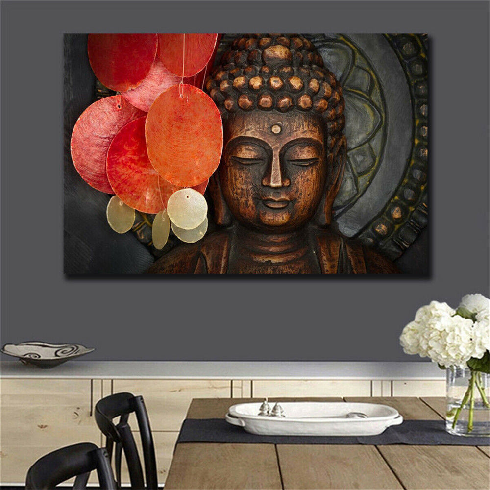 Hd Inkjet Oil Painting Hotel Home Decoration Hanging Painting Canvas Painting Core Single Buddha Aliexpress Ebay Amazon