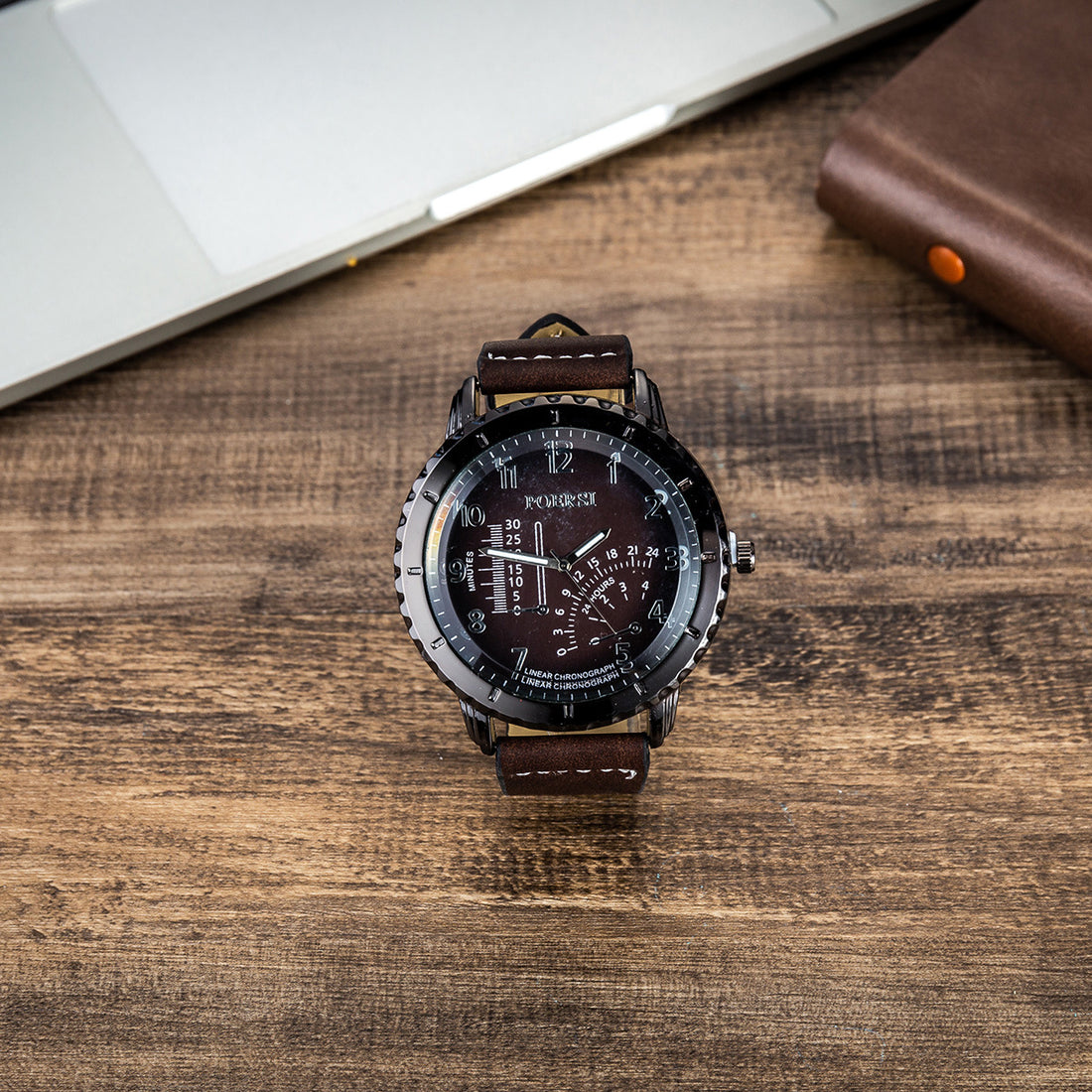 Stylish Men Wrist Watch Wallet Sunglasses Suit Gift