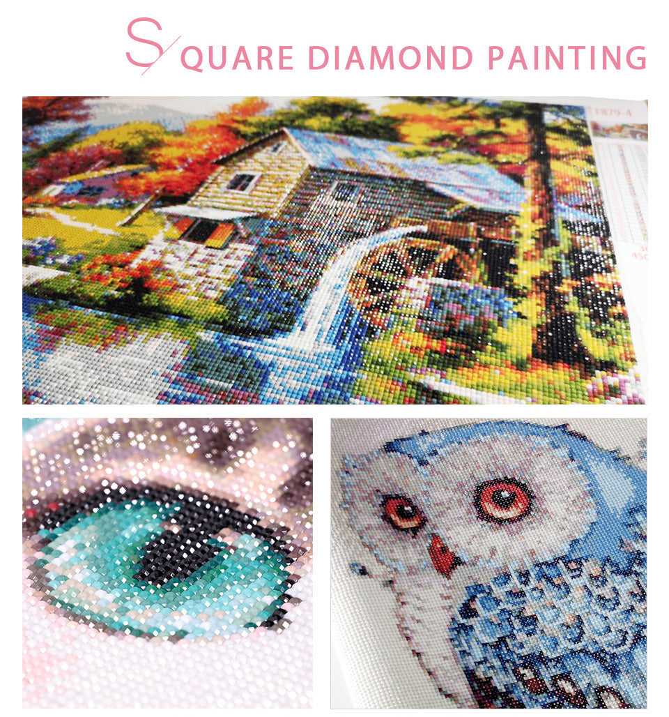 Huacan 5D Diamond Painting Portrait Beauty Home Decoration Full Square Diamond Embroidery Rhinestone Picture Craft Kit