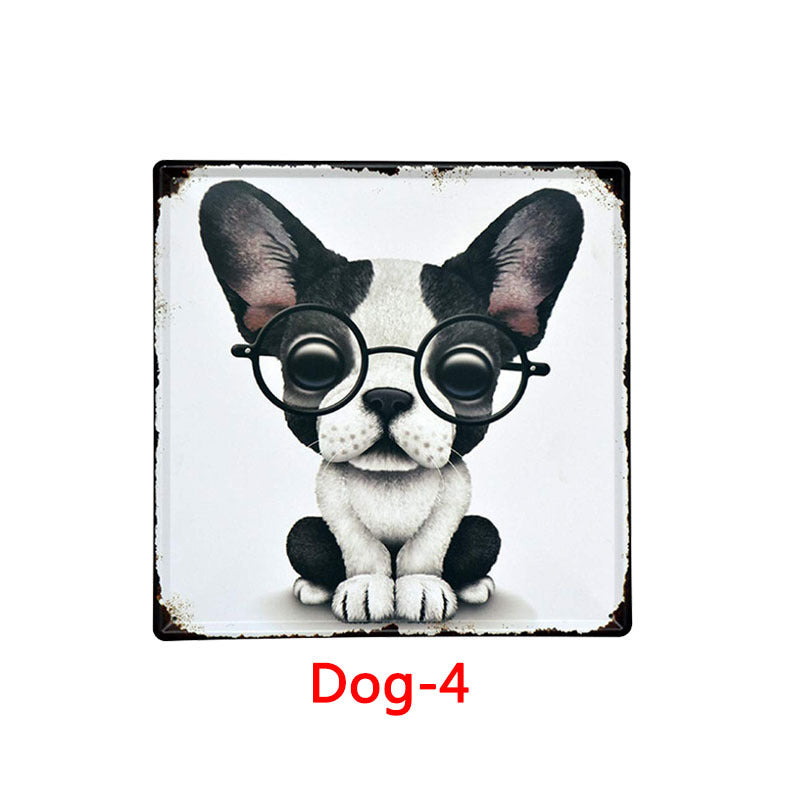 Retro Iron Painting Bar Home Ktv Wall Decoration Wall Hanging Metal Tin Poster Creative Custom Iron Painting
