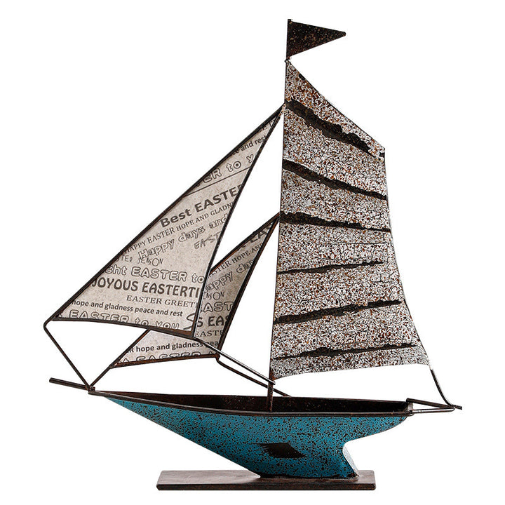 Modern Sailboat Decoration Office Desktop Home