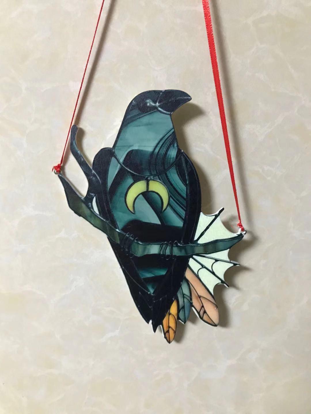 Crow Witch Pendant Decoration Creative Home Pendant