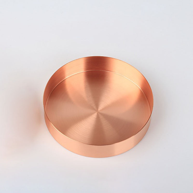 Brass Copper Storage Box Retro Style Storage Ornaments Decorative Jewelry Storage Ashtray Home Office Decoration