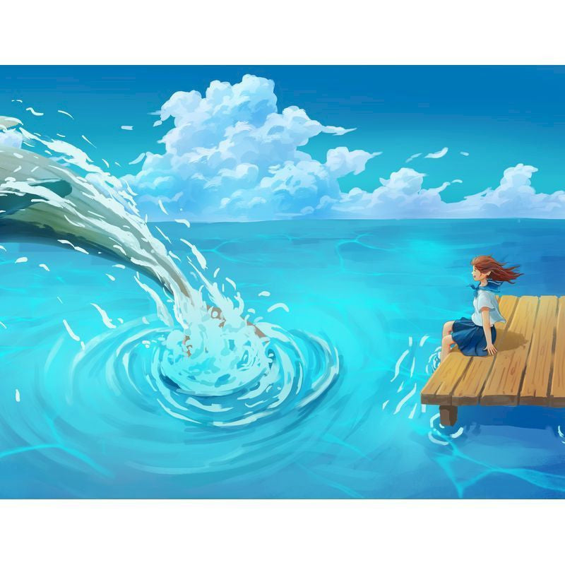 DIY Digital Painting Animal Coloring Home Decoration
