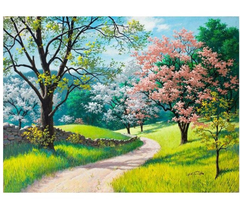 Beautiful Nature View - DIY Painting By Numbers Kit